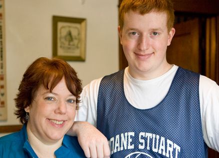 Peggy Frezon and her son, Andy