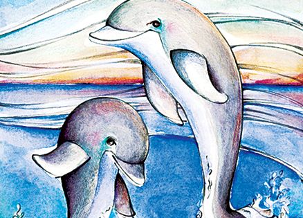 Dolphins were Dad's angel friends