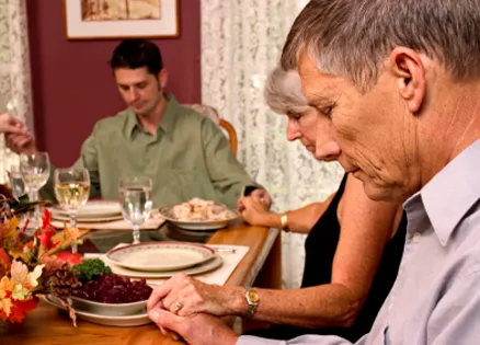 Dinner table prayers from around the world