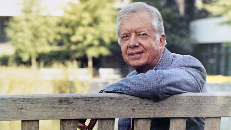 President Jimmy Carter; photo by Rick Diamond