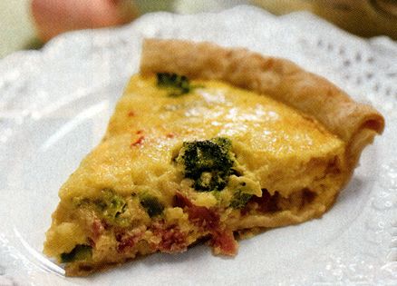 Easter Ham Quiche