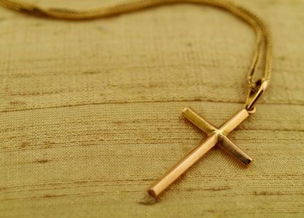 A gold cross