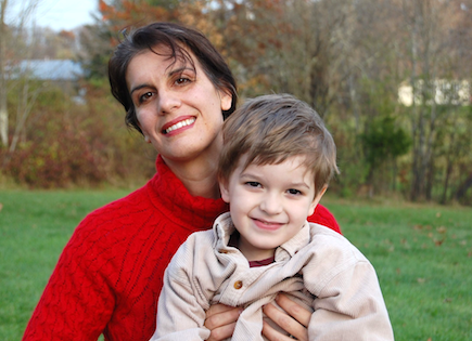 Sabra Ciancanelli and son Henry