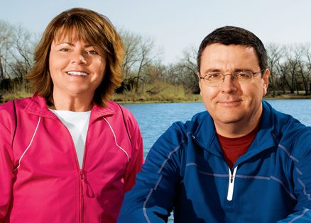 John Sanburn and his sister Kathy