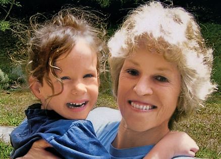 Joan Ripley and her granddaughter Clara