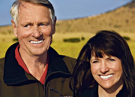 Lori Schneider and her father