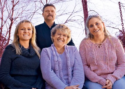 Dewayne, Natalie and their daughters