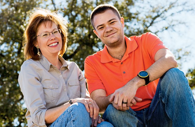 Sheryl Smith-Rodgers and her son, Patrick