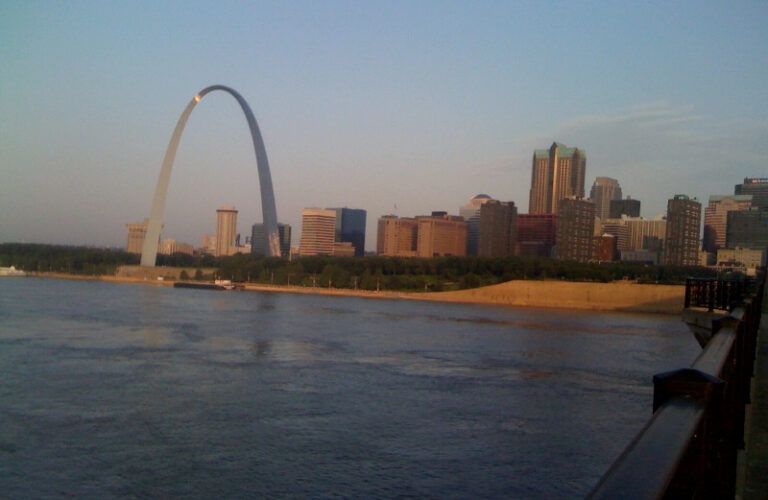 The Gateway Arch in St. Louis