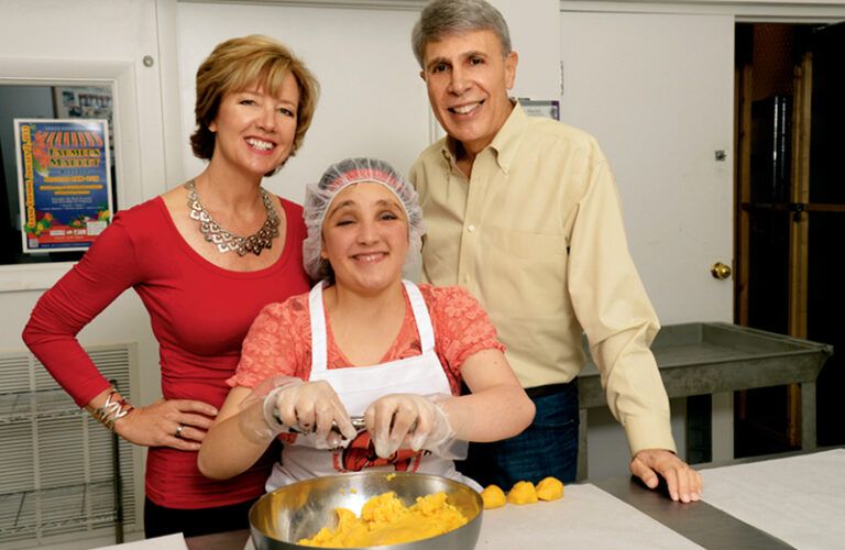 Lori Torman with daughter Casey and husband Barry