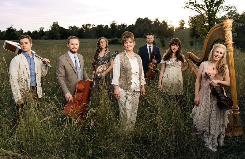 Robin Donica Wolaver with her family, the members of the Annie Moses Band