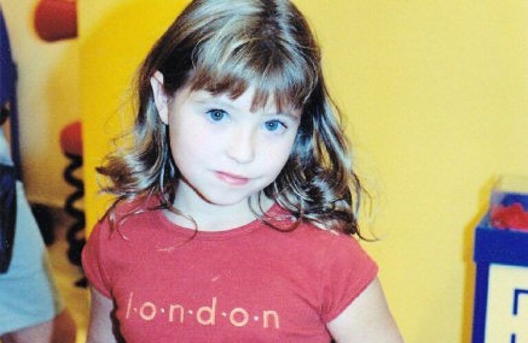 Inspirational Stories blogger Michelle Medlock Adams' daughter Abby as a child