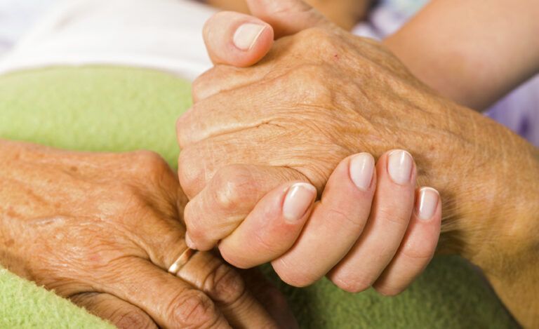 Clasped hands in a hospital room: evidence of the healing power of prayer