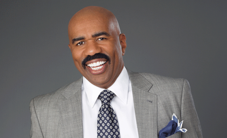 Comedian and author Steve Harvey