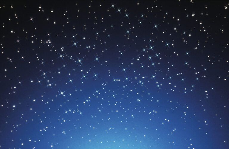 Photo of stars in the sky