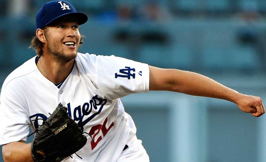 La Dodger pitcher Clayton Kershaw