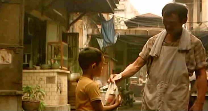 Boy in Thai commercial