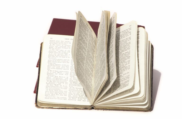 Book of Psalms. Photo by Pamela Hodson, Thinkstock.