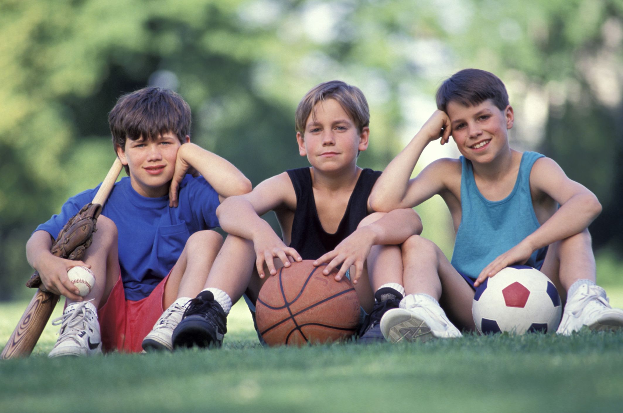 Boys at play. Thinkstock.