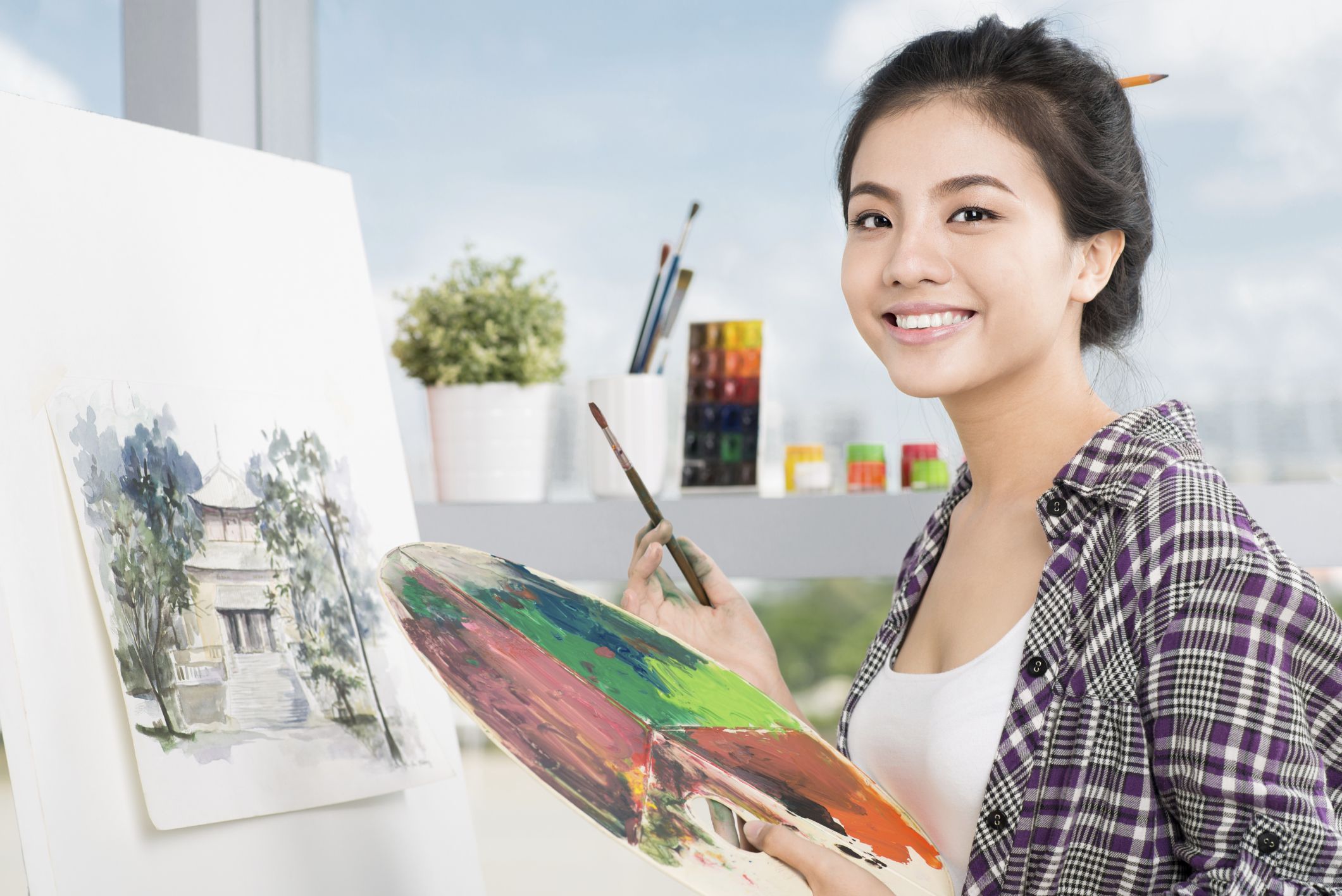 Painting. Thinkstock.