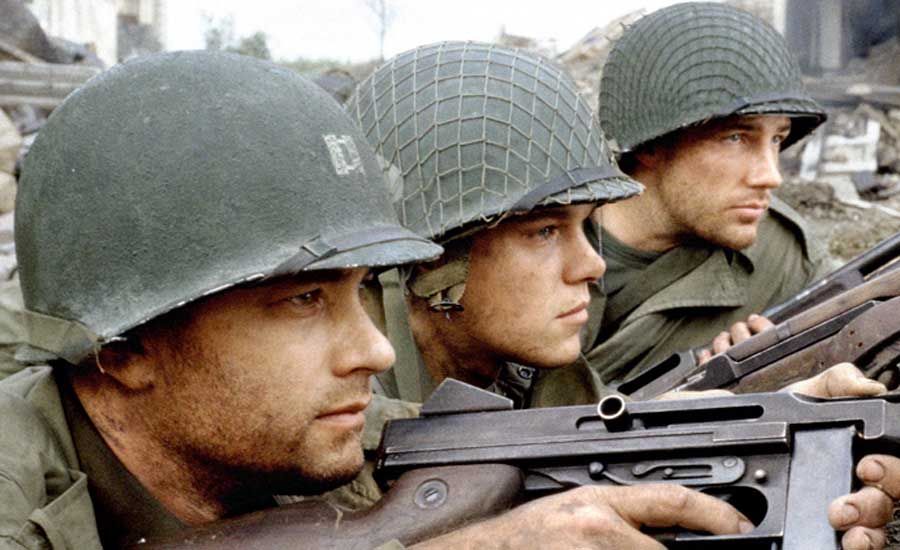 Tom Hanks and Matt Damon in Saving Private Ryan