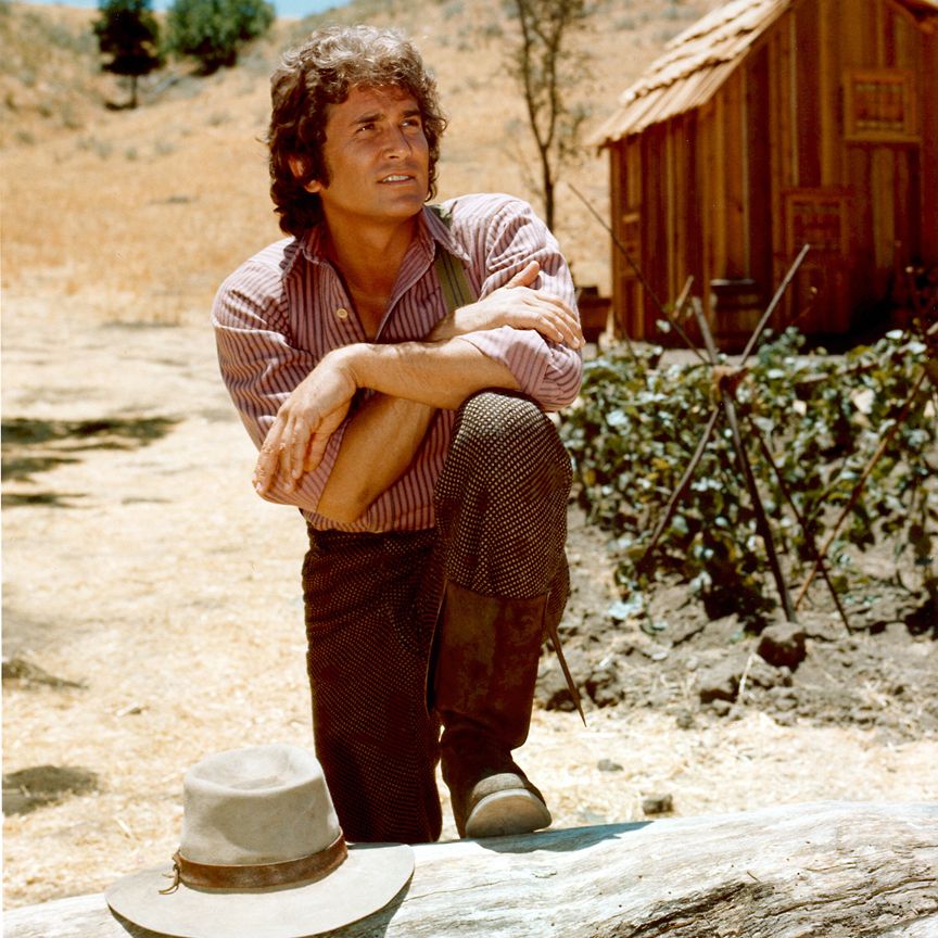 Michael Landon as Charles Ingalls on Little House on the Prairie