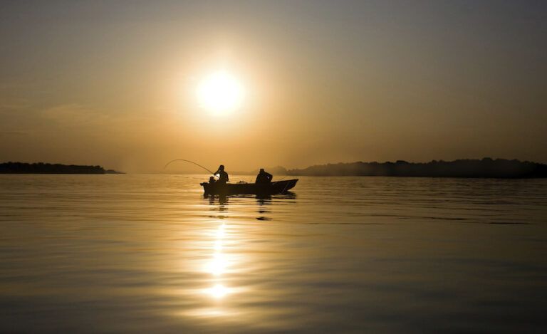 Learning God's timing when fishing.