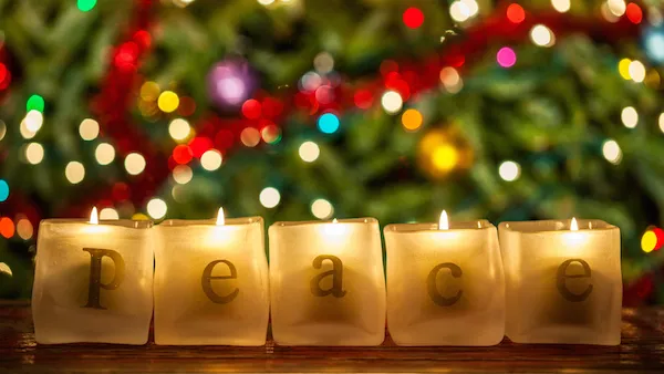 How to find peace all year long, not just at Christmas.