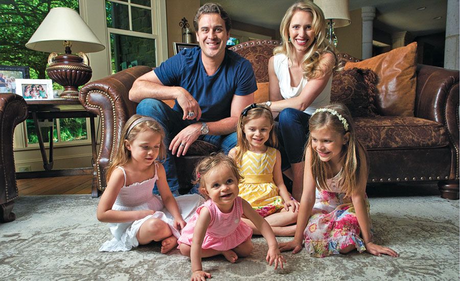 Ben and Karyn with their daughters, Katriel, Haven, Amy Joan and Elleora