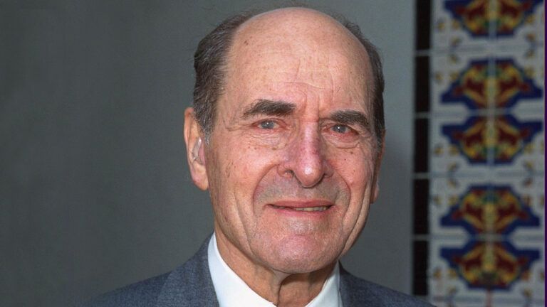 Dr. Henry J. Heimlich, creator of the life-saving Heimlich maneuver