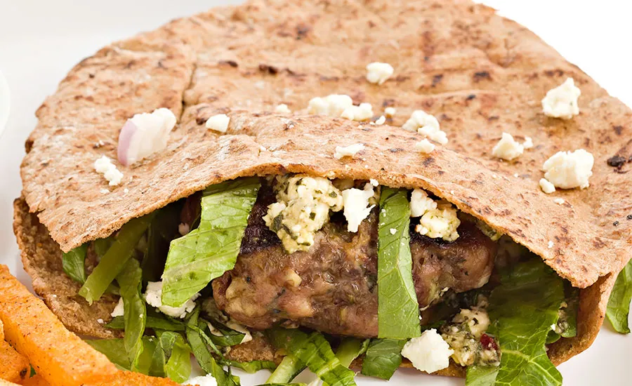 Lamb and Feta Mini-Pitas