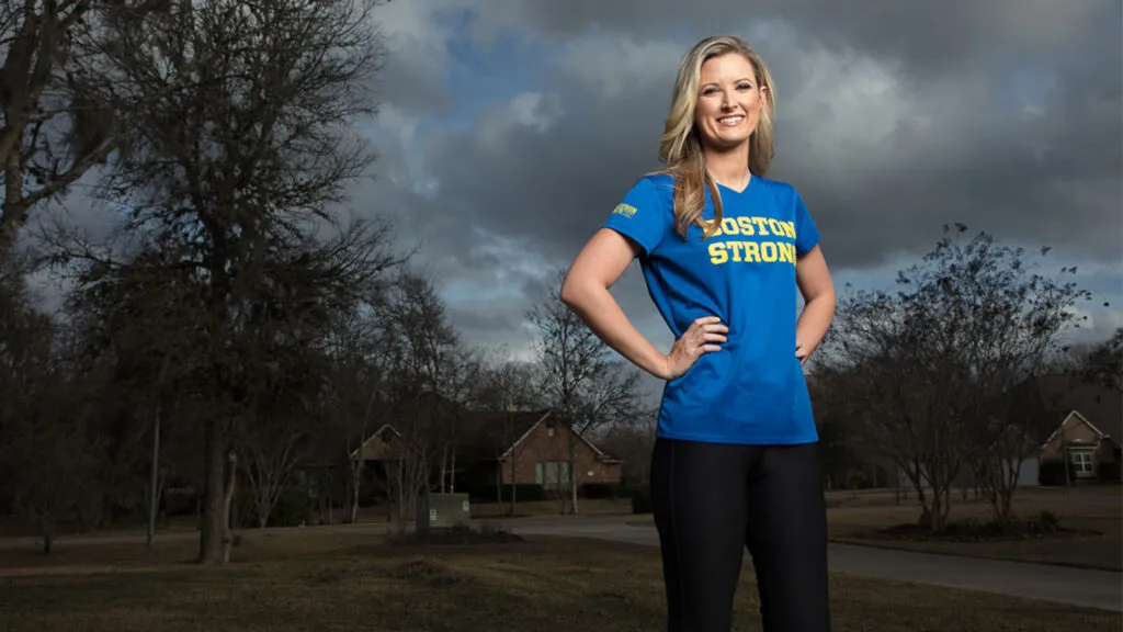 Rebekah Gregory survived horrific injuries in the Boston Marathon bombing.