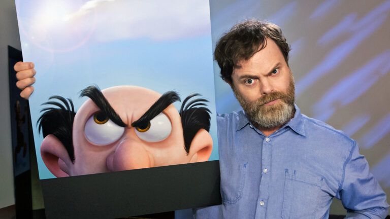 Rainn Wilson in "Smurfs: The Lost Village