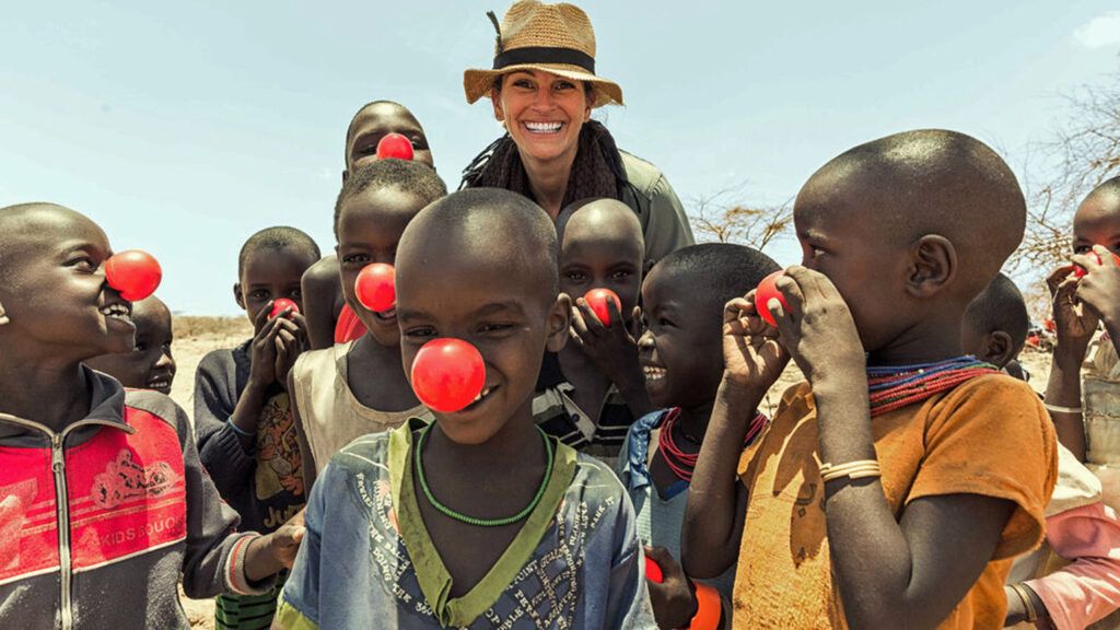 Julia Roberts Red Nose Day