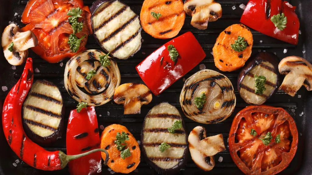 Grilled vegetables