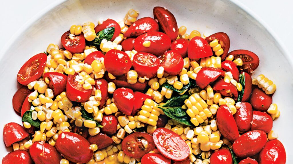 Fresh Tomato and Corn Mélange