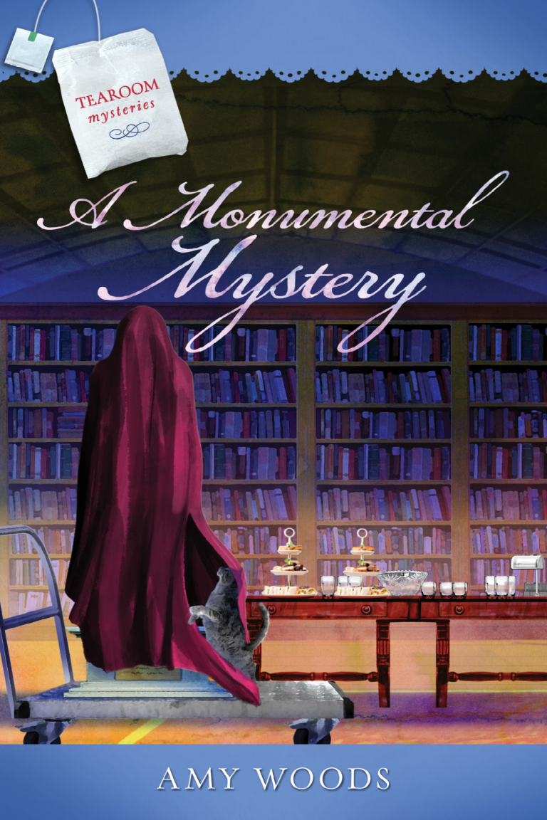 A Monumental Mystery - Tearoom Mysteries - Hardcover Edition