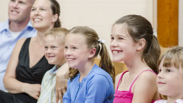 Children in church