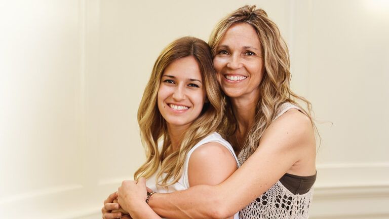 Shelby Spear and her daughter, Kahrin