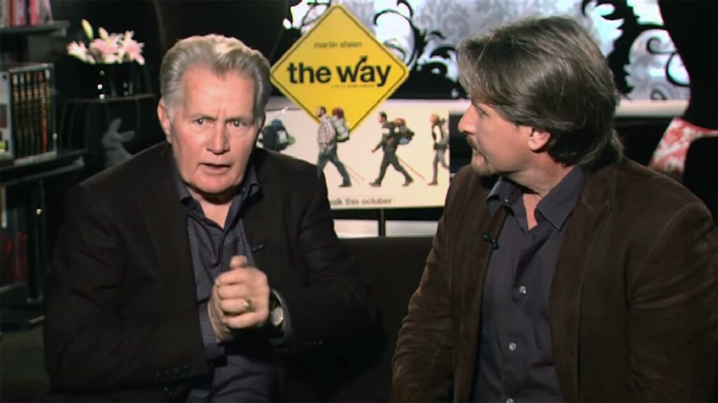 Martin Sheen and Emilio Estevez