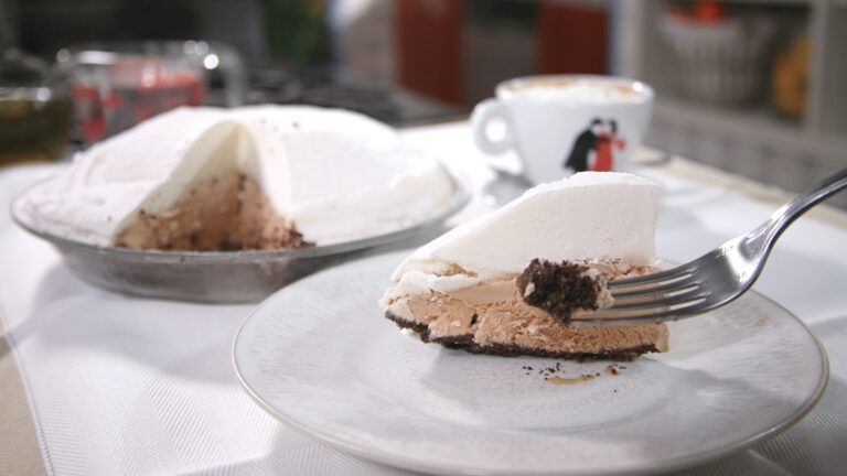 Lidia Bastianich's Cappuccino Frozen Pie