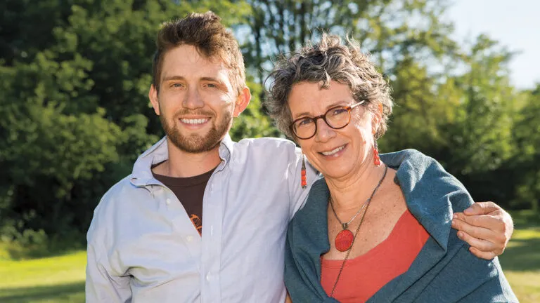 Amy and her son Spencer. 'I had to learn to let go and let God'