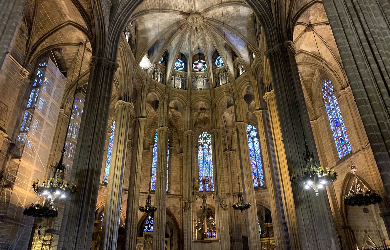 Barcelona Cathedral in Spain