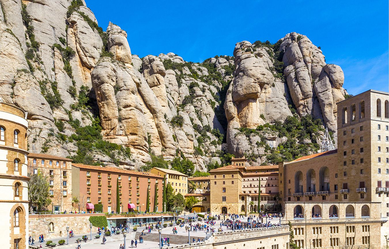 Santa María de Montserrat in Spain