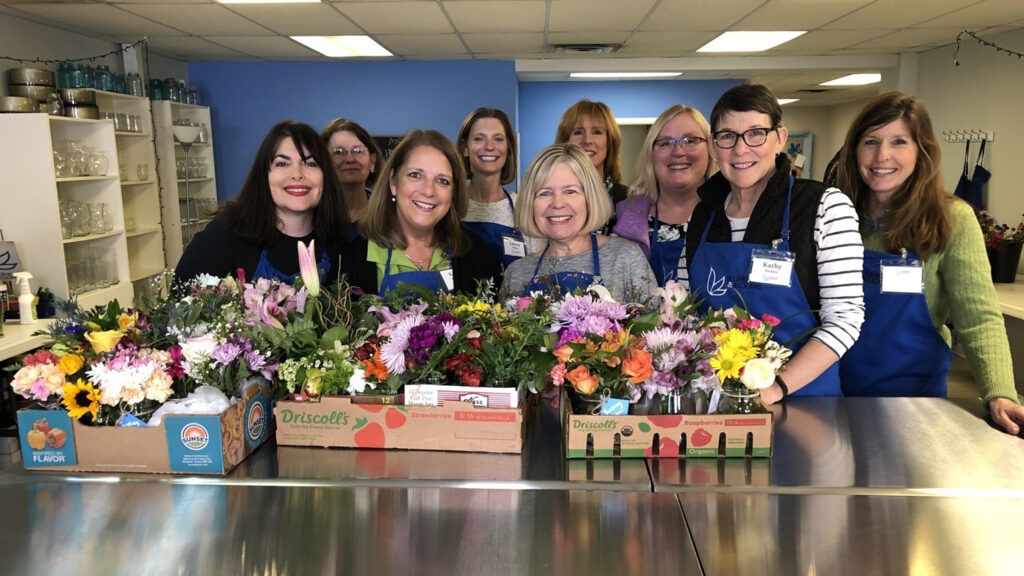 Childhood Friends Recycle Flowers for Seniors with Memory Loss