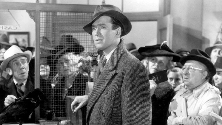 James Stewart in a scene from It's a Wonderful Life