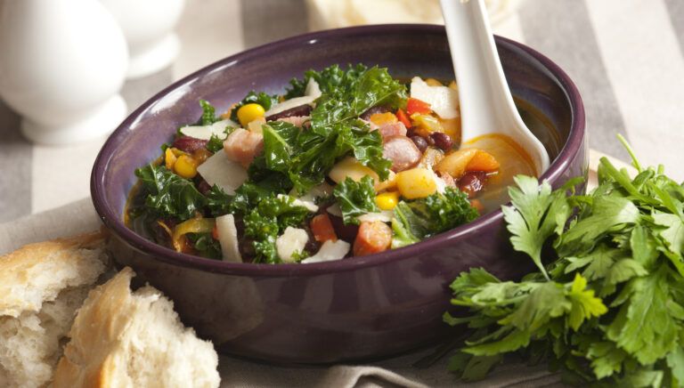 Hearty, healthy bean soup