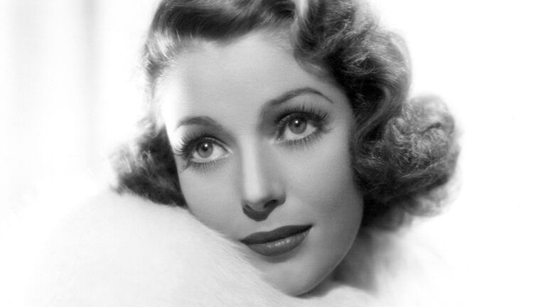 Actress Loretta Young