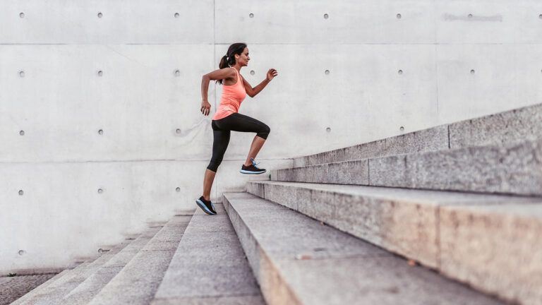 Woman exercising