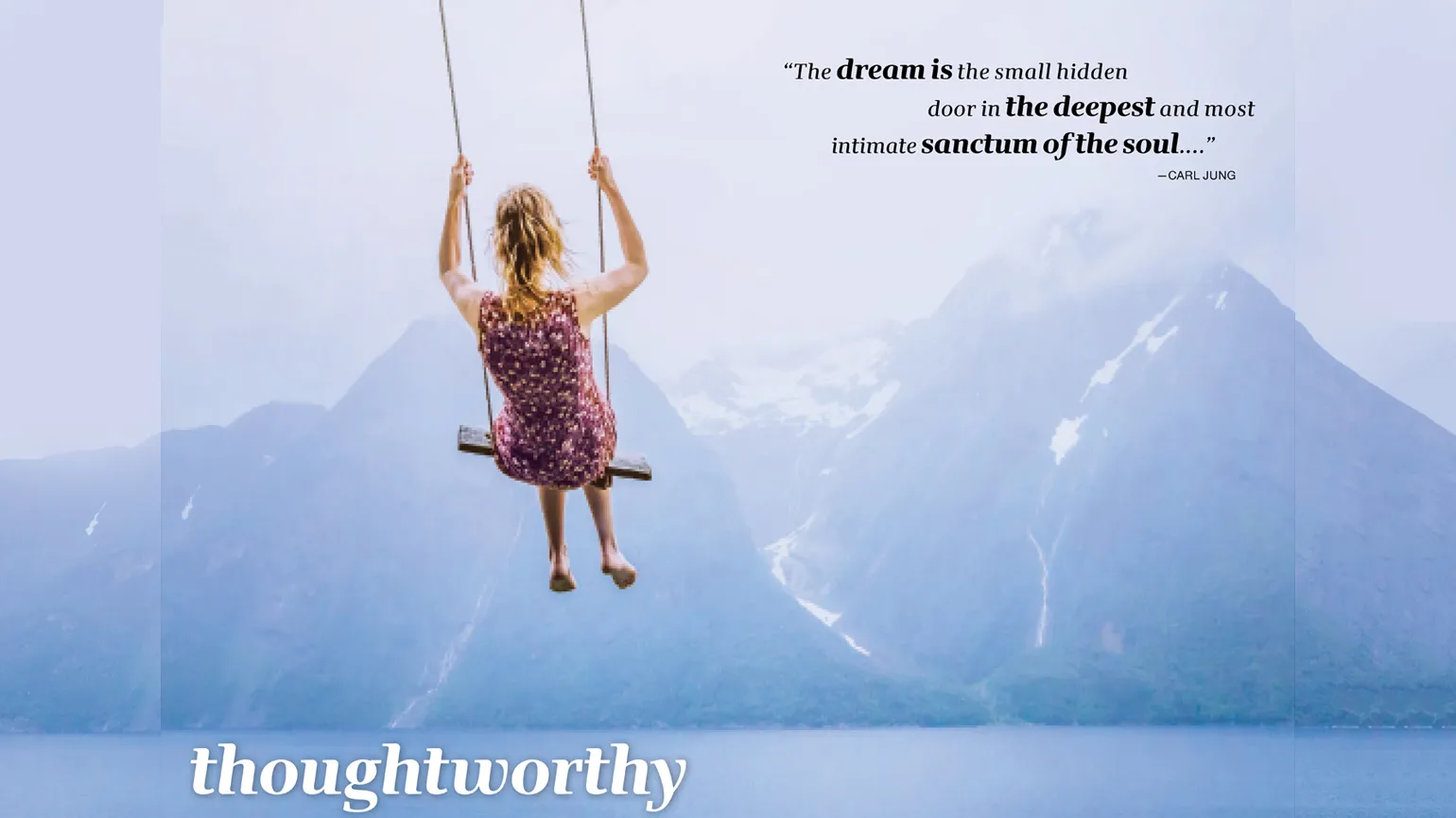 A girl swinging in the air. Photo credit: Anna Berkut/Getty Images.